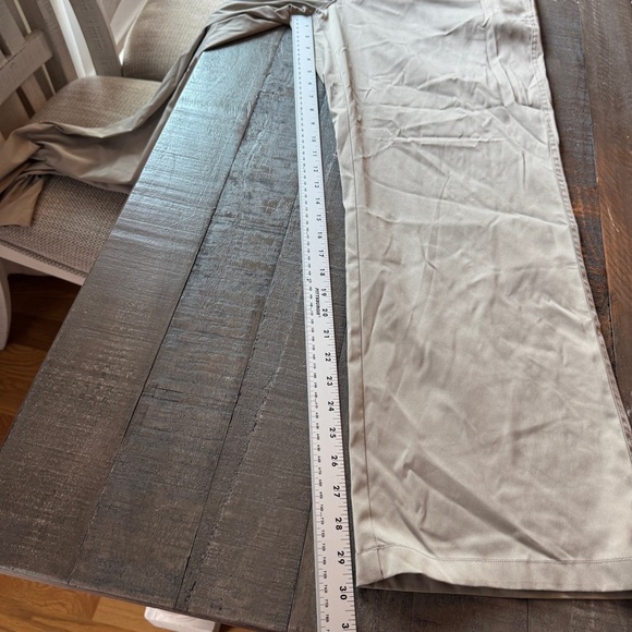 Nike Flat Front Men's Dri-fit Golf Pants Khaki 598445-221 Size 38 Preppy Office - Picture 5 of 12